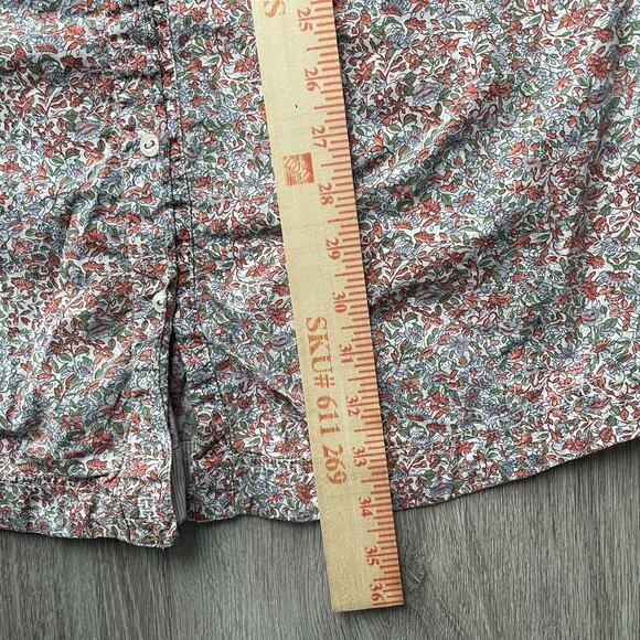 Tommy Hilfiger Women's Floral Shirt Dress Roll Tab Sleeve Boho Cottagecore S - Picture 11 of 14